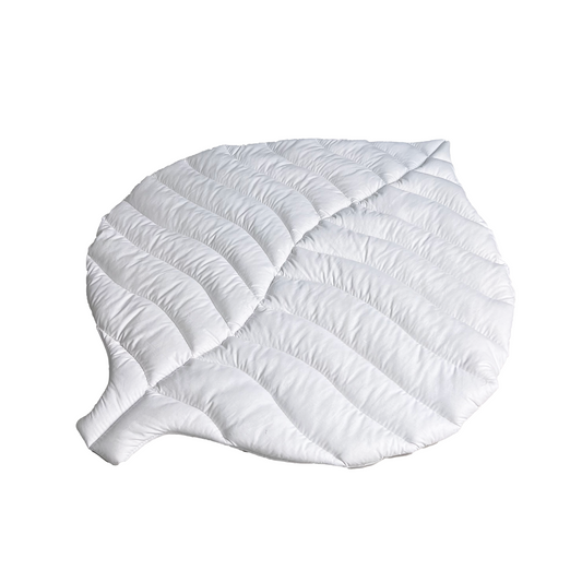 Play Mat "Leaf" (110 х 86 х 5 cm.) White