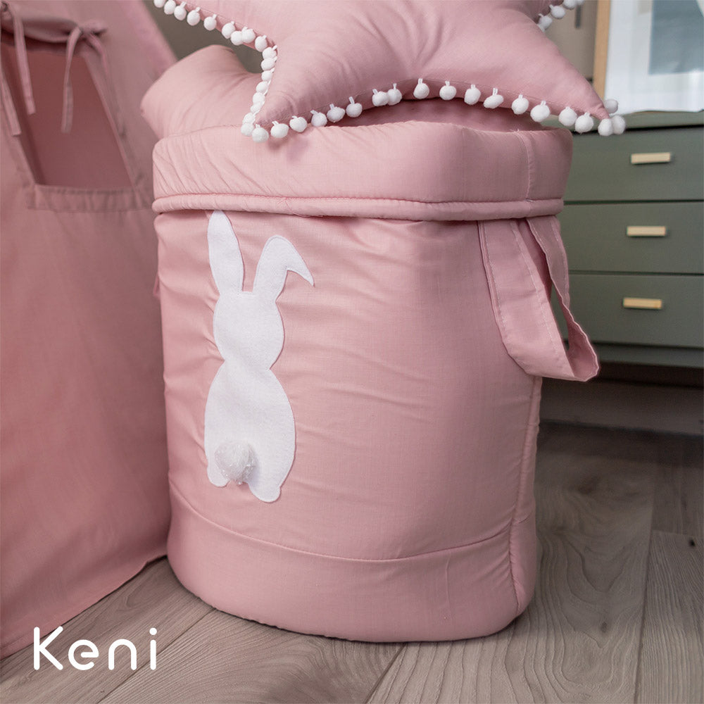 Children's tipi tent "Rabbit" Powder Pink