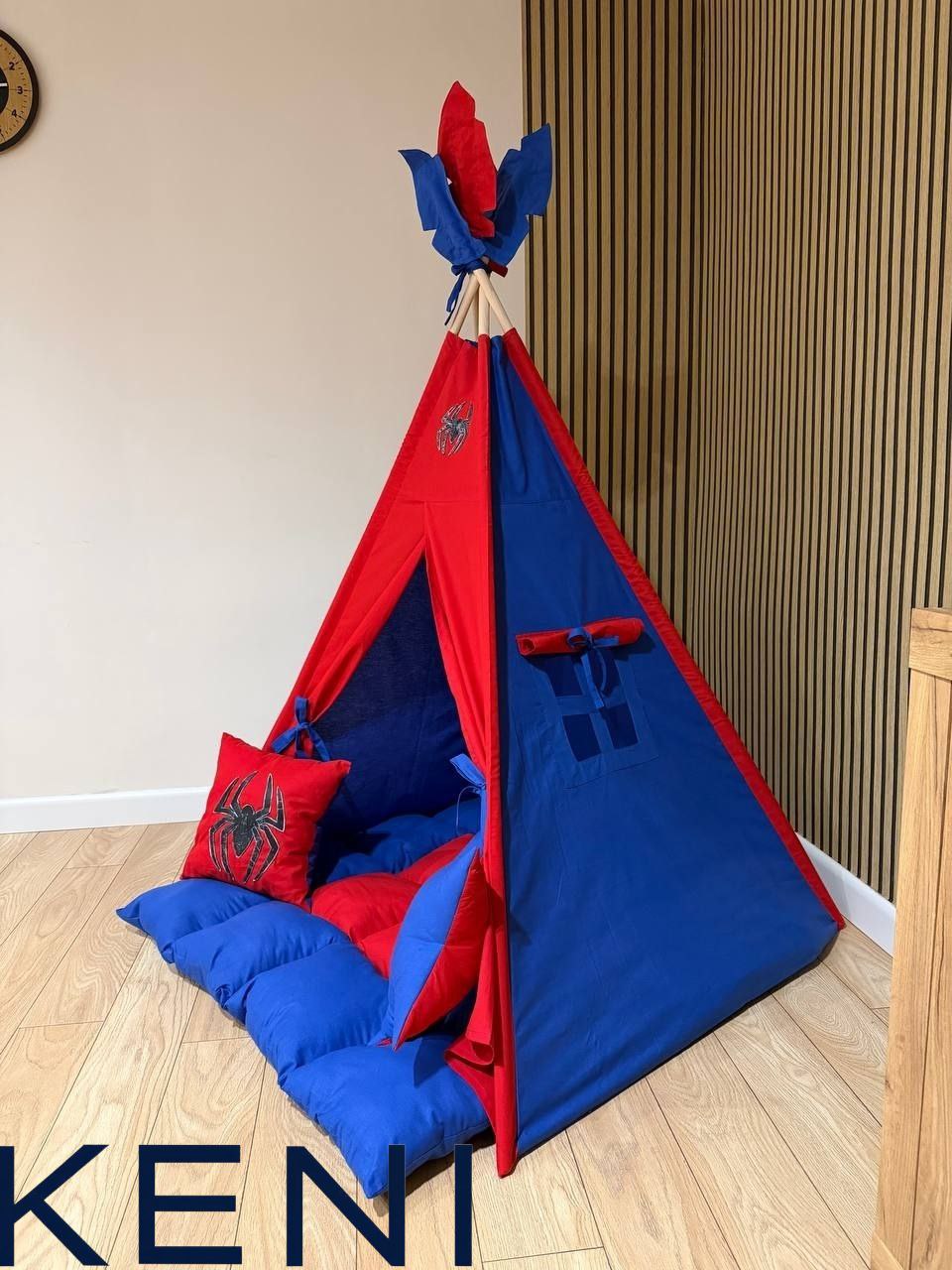 Children's tipi tent "Spider Dream House"