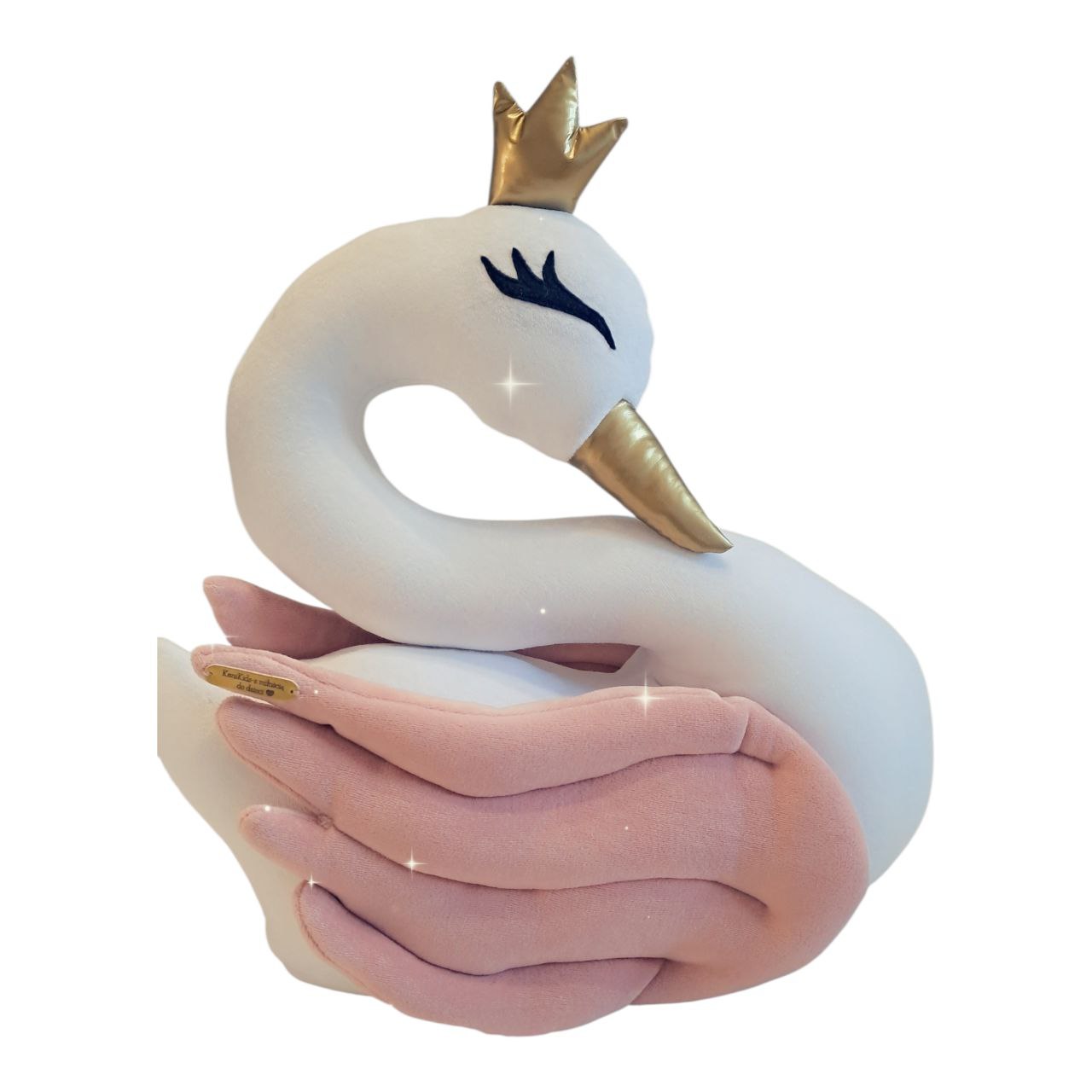 Swan Pillow - Beige