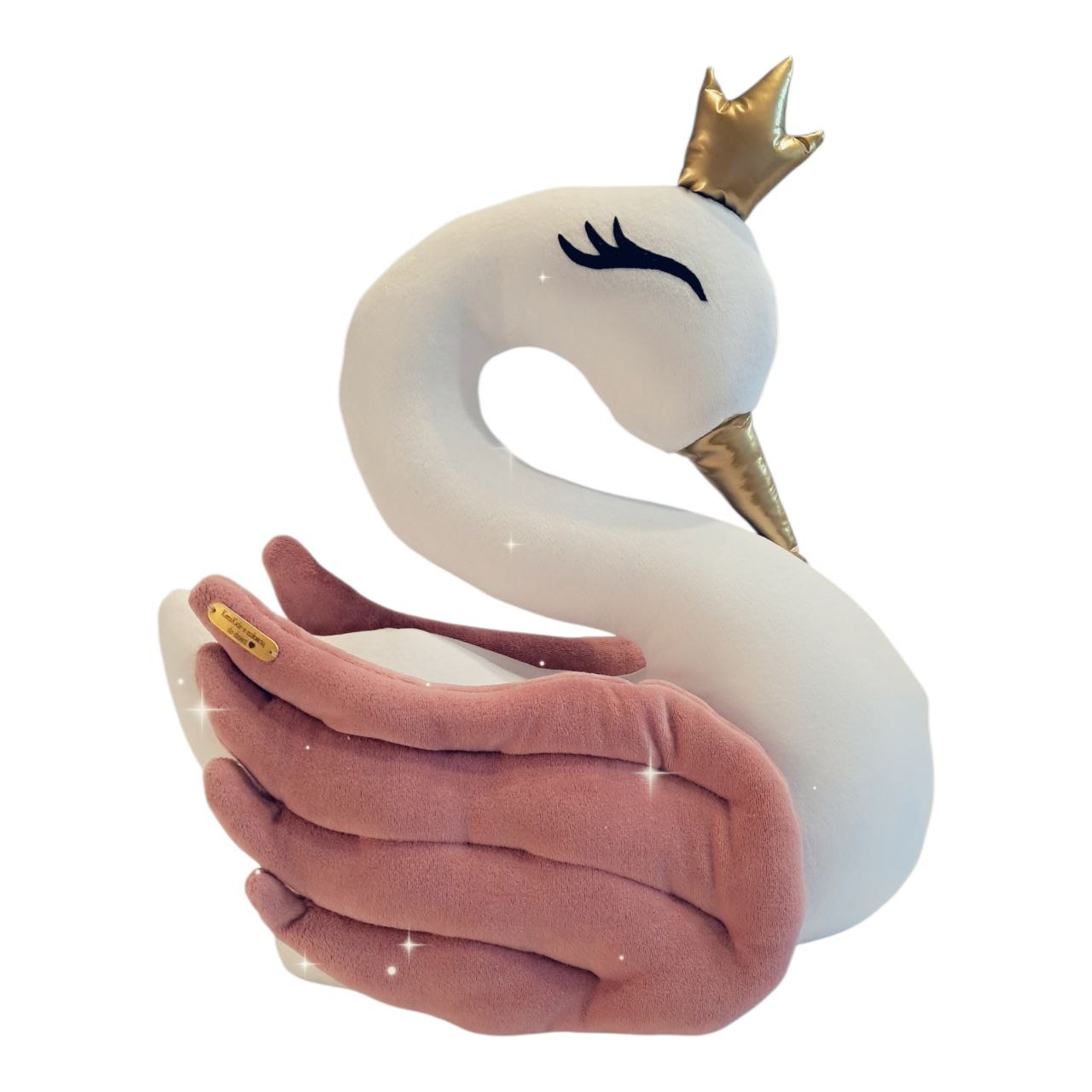 Swan Pillow - Beige